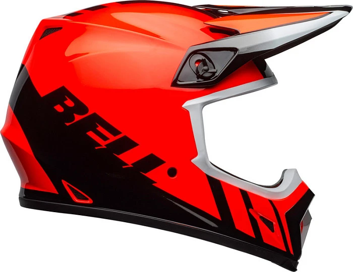 Bell Mx-9 Mips Dash Gloss Orange/Black шлем кроссовый