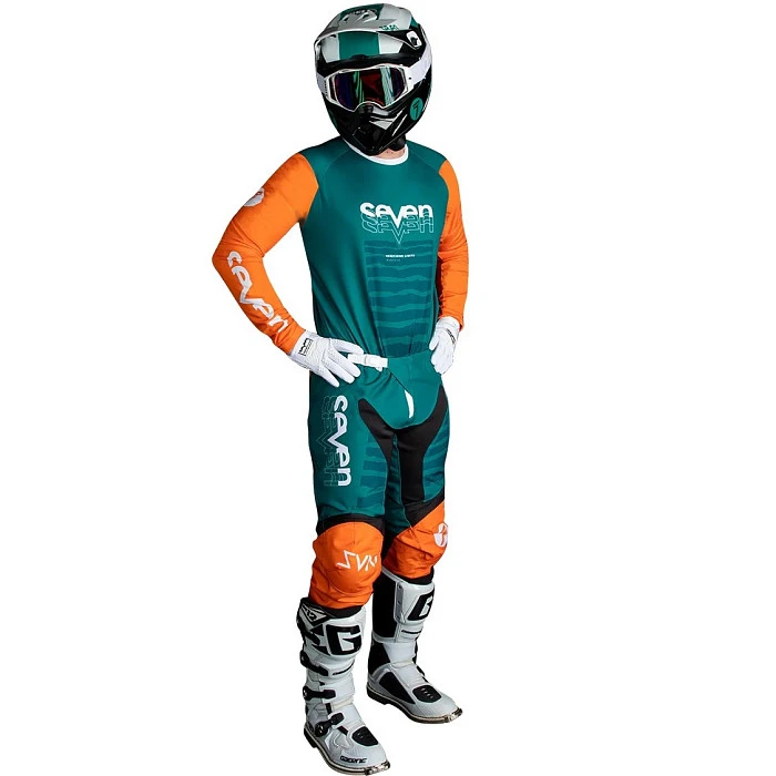 Seven Vox Surge Youth Teal мотоштаны подростковые