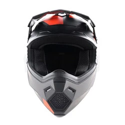 Ataki MX801 Strike шлем кроссовый, черно-красный