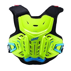 Leatt Chest Protector 2.5 Junior панцирь без плеч подростковый, салатово-синий