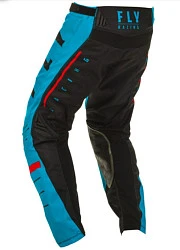 Fly Racing Kinetic K120 2020 мотоштаны, сине-черный