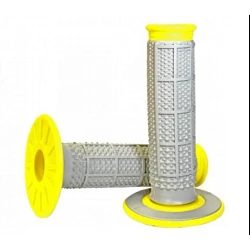Renthal MX Dual Compound 1/2 Waffle грипсы на руль, жёлтый