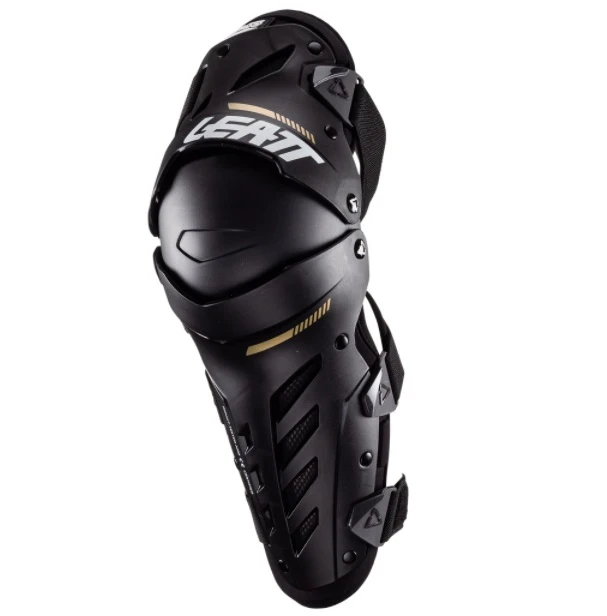 Leatt Dual Axis Black шарнирные наколенники, черный