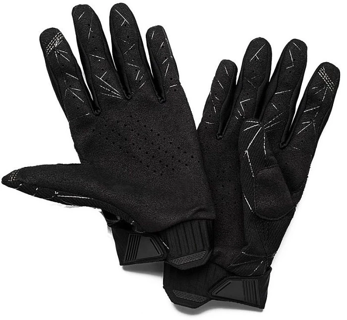 100% Ridefit Fluo Yellow/Charcoal мотоперчатки