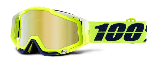 100% Racecraft Tanaka Mirror Gold Lens мотоочки