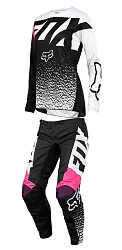 Fox Racing 180 Girls Youth 2018 комплект подростковый, черно-розовый