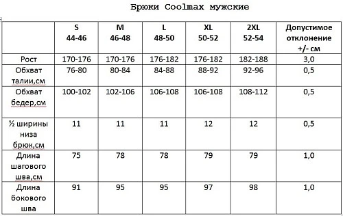 Starks Coolmax Ice Сold термобельё бесшовное, штаны, черный
