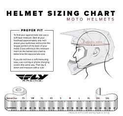 Fly Racing Kinetic Straight Edge шлем кроссовый, красно-бело-синий