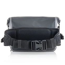 Acerbis No Water Black/Grey, сумка на пояс водонепроницаемая, 4L, черно-серый