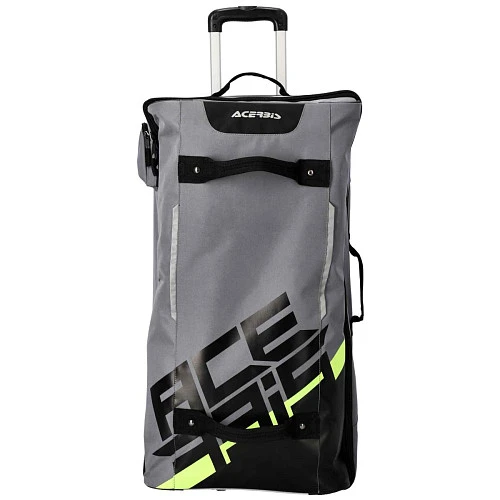 Acerbis Voyager Black/Yellow, сумка на колесах 105 L