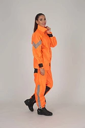 Hyperlook Titan дождевик женский раздельный (куртка+штаны), оранжевый