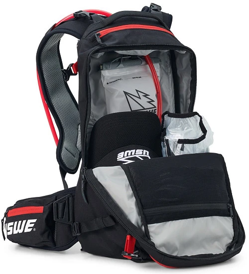 USWE Core 16L Off-Road Daypack Black/Red рюкзак, черно-красный