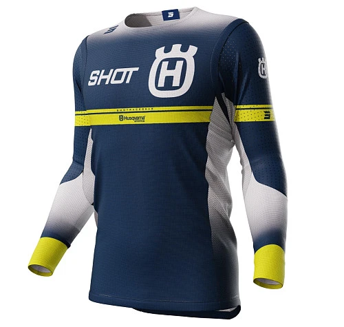 Shot Aerolite LE Husqvarna Blue джерси, синий
