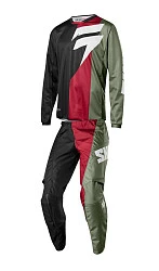 Shift White Tarmac 2018 комплект, черно-зелено-красный