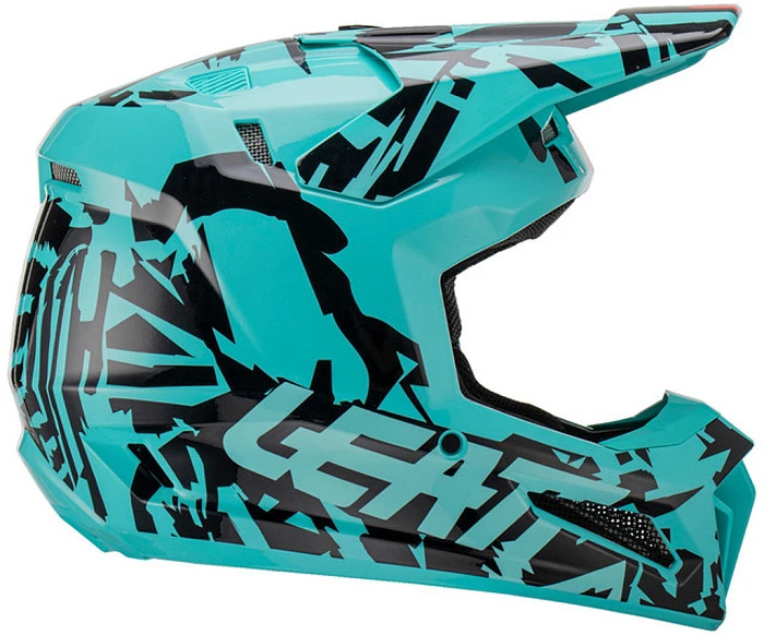 Leatt Kit Moto 3.5 Fuel шлем кроссовый + Velocity 4.5 мотоочки