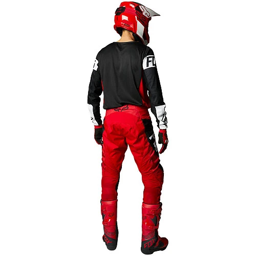 Fox Racing 180 Revn Youth Flame Red мотоштаны подростковые