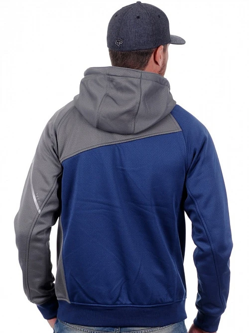Fox Thermabond Resist Zip Hoody толстовка, серо-синий