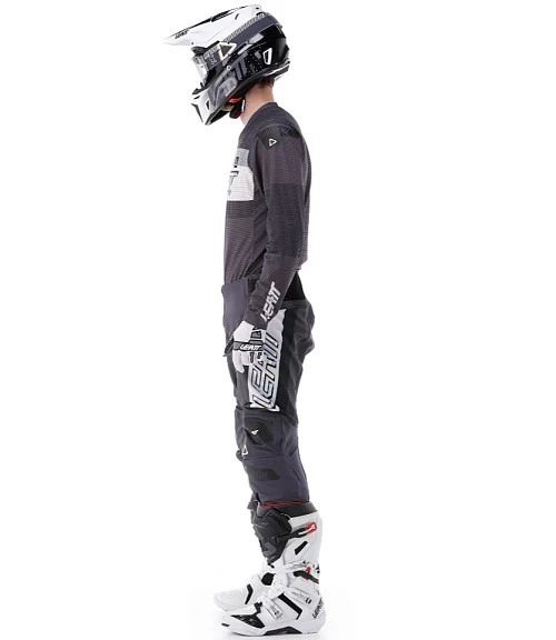 Leatt Moto 5.5 I.K.S / UltraWeld 2024 Graphite комплект