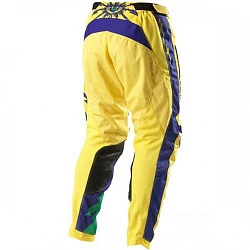 Troy Lee Designs GP Cyclops мотоштаны, желто-фиолетовый