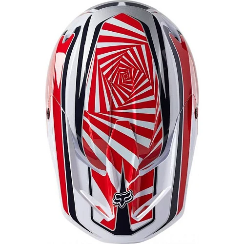 Fox Racing V1 Goat Red шлем кроссовый