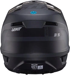 Leatt Kit Moto 3.5 V24 Black шлем кроссовый + Velocity 4.5 мотоочки