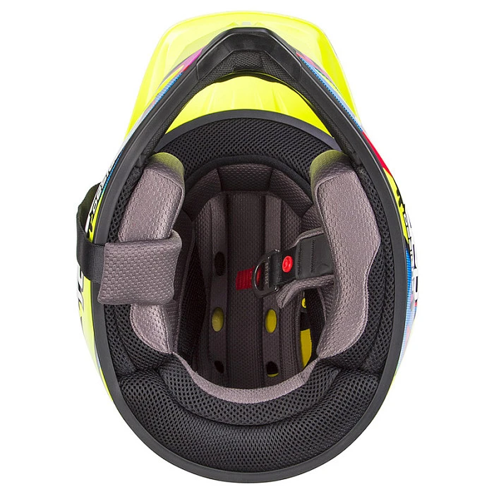Bell MX-9 Mips Tagger Double Trouble Hi-Viz / Yellow шлем кроссовый