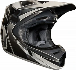 Fox Racing V3 Kustm 2018 шлем кроссовый, серый