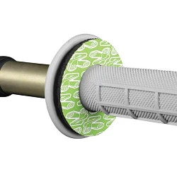 Renthal Grip Donutz донаты на грипсы (накладки на ручки руля), зеленый