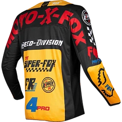 Fox Racing 180 Czar Youth 2019 джерси подростковая, черно-желтый