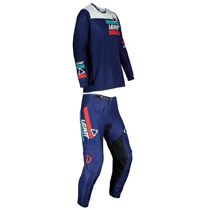 Leatt 3.5 Ride Kit Mini 2022 Royal комплект детский, мотоштаны + джерси