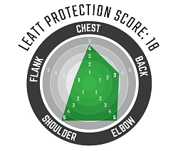 Leatt 3DF Airfit Lite моточерепаха, черный