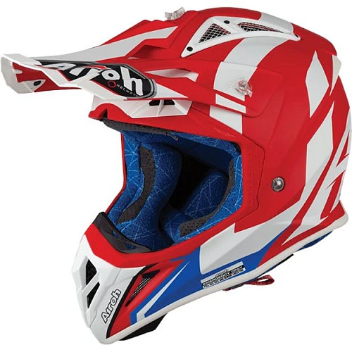 Airoh Aviator 2.3 Bigger Red Matt шлем внедорожный, красный матовый
