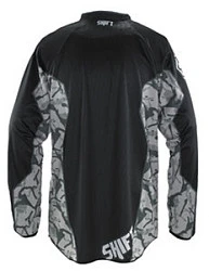 Shift Recon Camo джерси, черно-белый с камуфляжными вставками