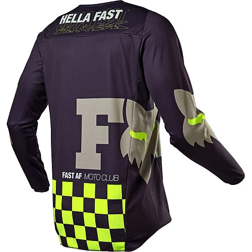 Fox Racing 180 Illmatik Dark Purple джерси, темно-фиолетовый
