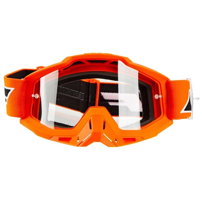 FMF Powerbomb Rocket Orange мотоочки, прозрачная линза