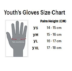 100% Ridecamp Youth Black мотоперчатки подростковые