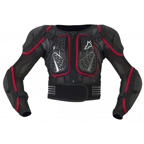 Alpinestars Youth Bionic моточерепаха подростковая, черно-красный