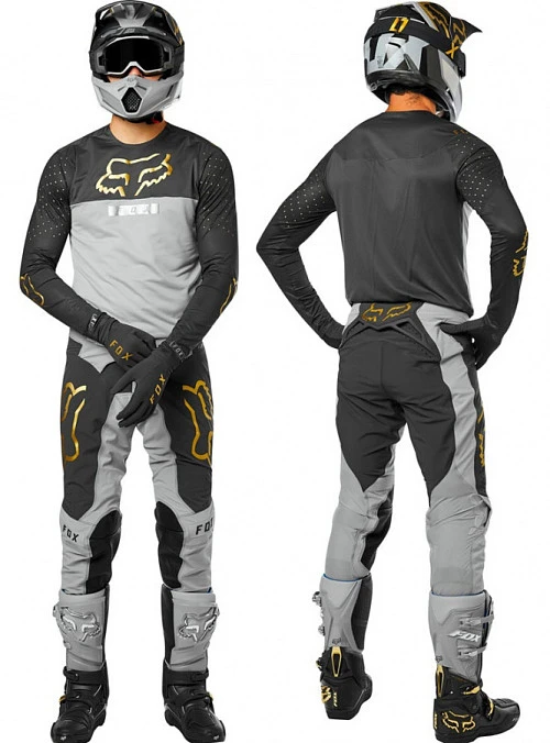 Fox Racing V3 Kila шлем кроссовый, серый