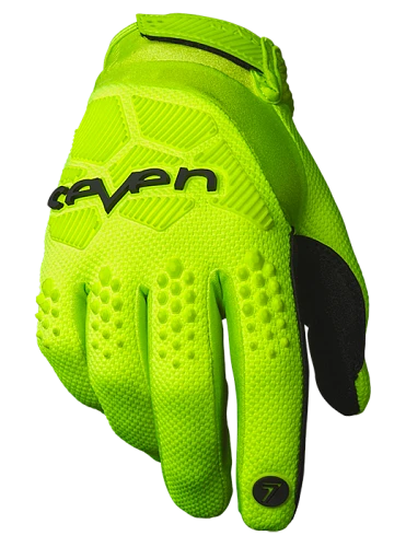 Seven Rival Flo Yellow мотоперчатки