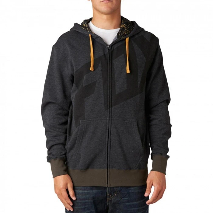 Fox Tainted Zip Fleece толстовка, черный