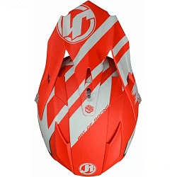 Just1 J32 PRO Kick шлем кроссовый, красно-белый