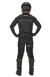 Fly Racing Lite Hydrogen 2020 комплект, черно-белый