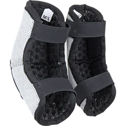 Fox PeeWee Titan Elbow Guard налокотники детские, черно-серебристый