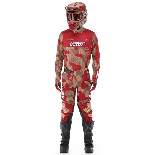 Leatt Moto 5.5 I.K.S / UltraWeld 2024 RubyStone комплект