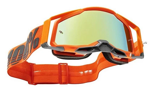 100% Racecraft 2 Kerv / Mirror Gold Lens мотоочки