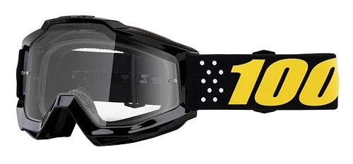 100% Accuri JR Pistol / Clear Lens мотоочки подростковые