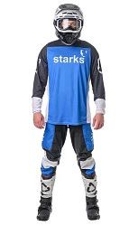 Starks Phoenix мотоштаны, сине-черно-белый