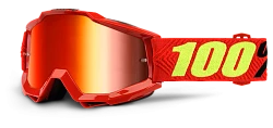 100% Accuri Saarinen Mirror Silver Lens мотоочки