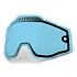 100% Racecraft/Accuri/Strata Vented Dual Blue линза двойная, голубой