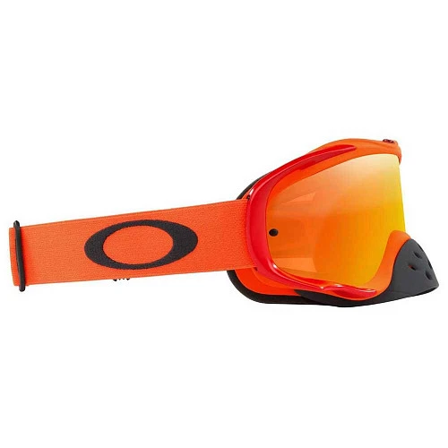 Oakley Crowbar Solid мотоочки, красно-оранжевый, оранжевая линза (OO7025-68)